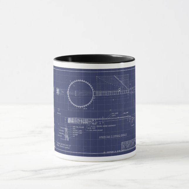 Caneca Banjo Americano Antigo (Centro)