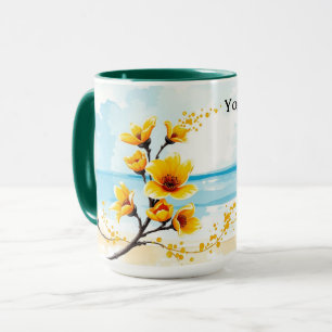 Caneca Banksia Boomerang Praia Chase Pólen