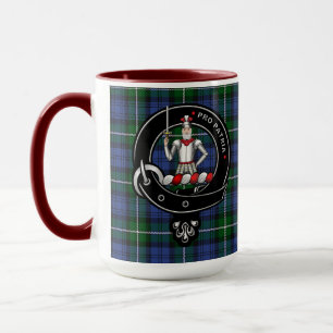 Caneca Bannerman Clan Crachá & Tartan