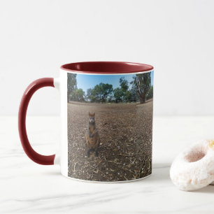 Caneca "Banquete da Natureza: Uma brecha no pescoço de Wa