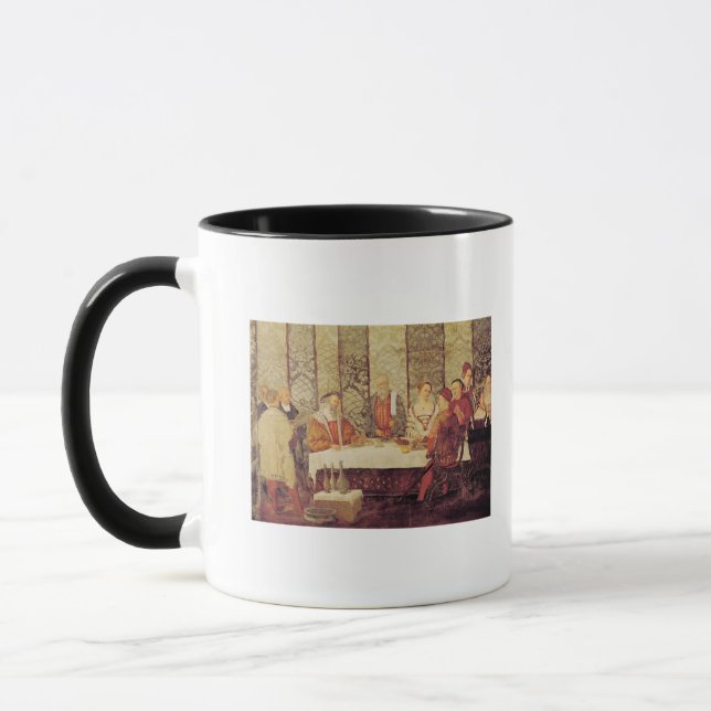 Caneca Banquete dado por Bartolomeo Colleoni (Esquerda)