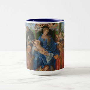 Caneca Banquete das festões do rosa, 1506 (óleo na