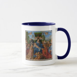 Caneca Banquete das festões do rosa, 1506 (óleo na