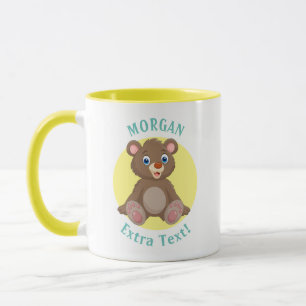 Caneca Bar Bebê Bonito, Personalizar Nome e Mensagem