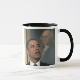 Caneca Barack Obama anuncia sua intenção de nomear