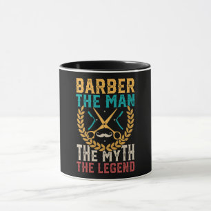 Caneca Barber O Homem O Mito A Lenda