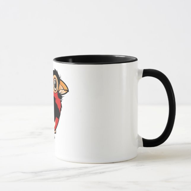 Caneca Barbet farpado de Birdorable (Direita)