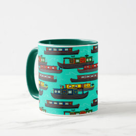 Caneca Barcaças e Barcos Estreitos Padronizados