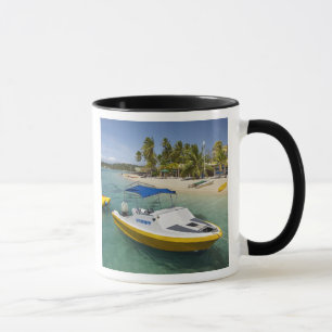 Caneca Barco a motor e barco banana