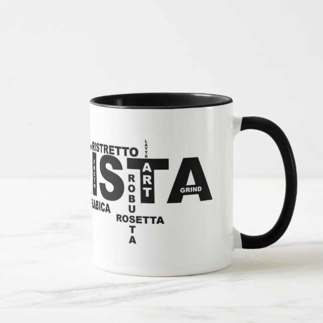 Caneca Barista Coffee Beker - Barista Designs (Direita)