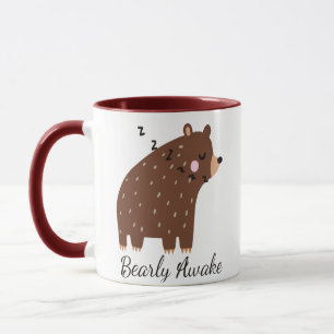 Caneca Barly Awake, brincadeira Citando bonitinho animal