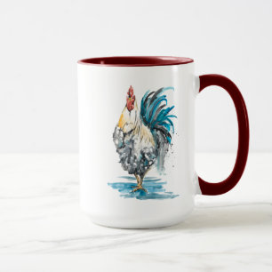 Caneca Barra do Rooster - Retrato de Aquarela