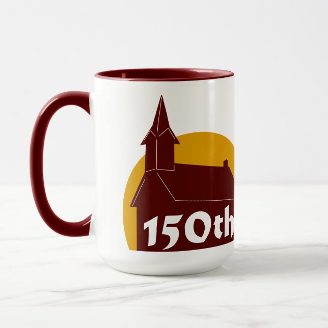 Caneca Barrett's Chapel 150th Anniversary Coffee Mug (Esquerda)