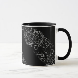 Caneca Barroco preto