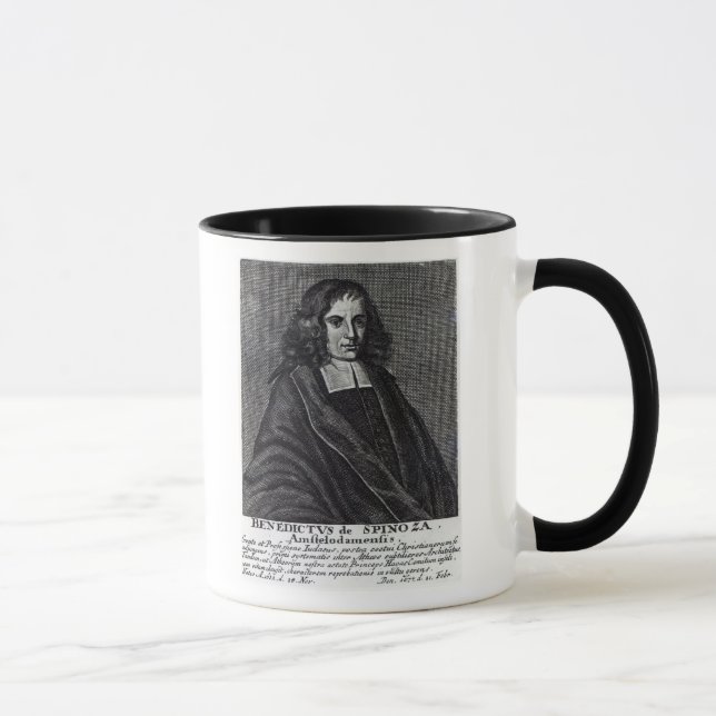 Caneca Baruch de Spinoza (Direita)
