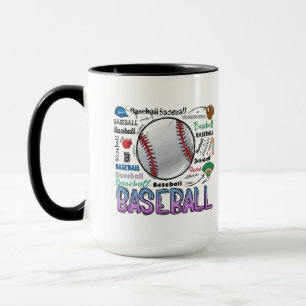 Caneca Baseball Personalizado Mug