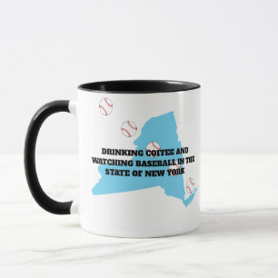 Caneca Basebol e Café em Nova York