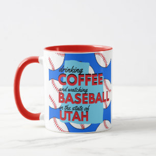 Caneca Basebol e Café em Utah