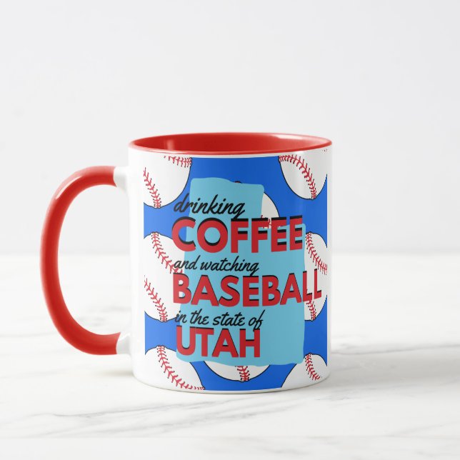 Caneca Basebol e Café em Utah (Esquerda)