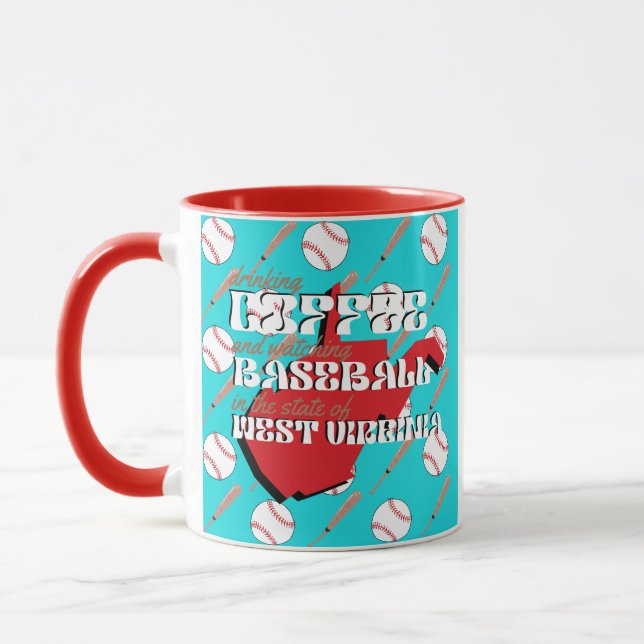 Caneca Basebol e Café na Virgínia Ocidental  (Esquerda)