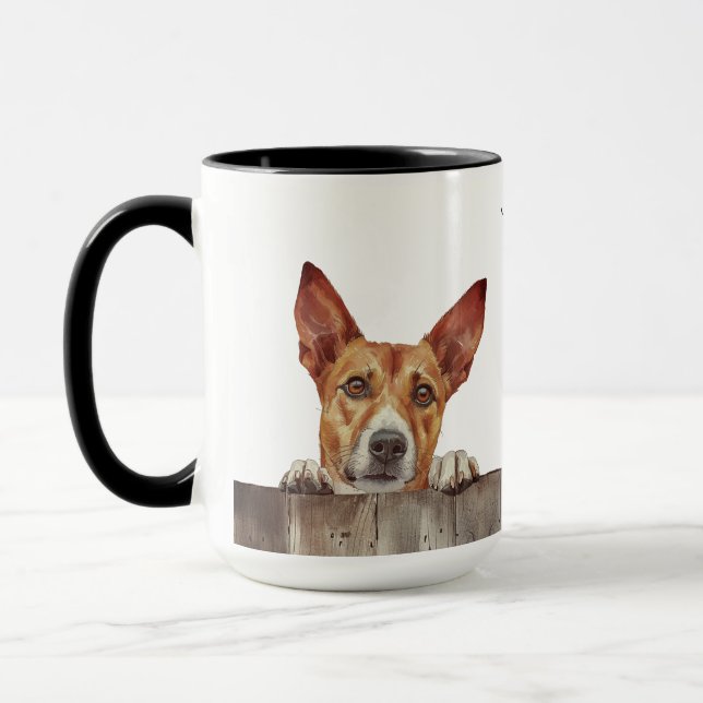 Caneca Basenji Dog Mug (Esquerda)