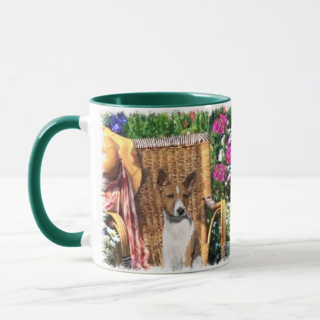 Caneca Basenji Lovers Art Gifts (Esquerda)