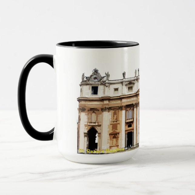 Caneca Basilica de Peter, Cidade Vaticano (Esquerda)