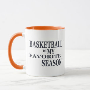 Caneca basquete é minha estação favorita