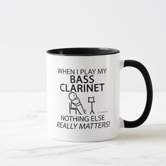 Caneca Bass Clarinet Nada Mais Importa (Direita)