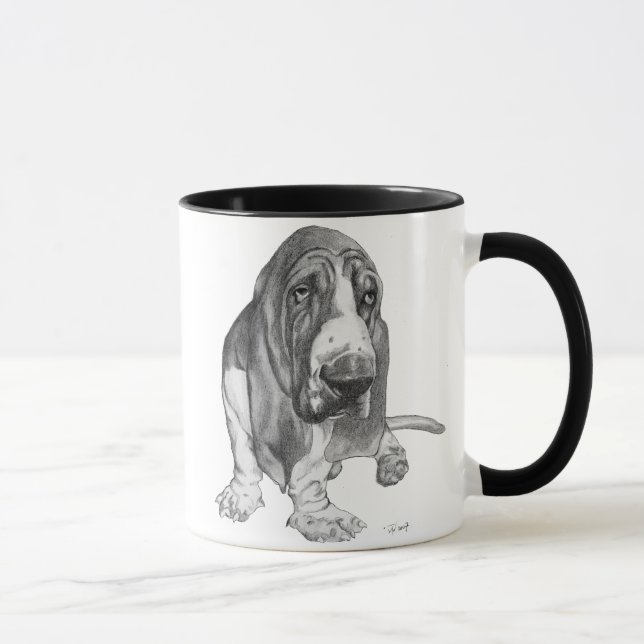 Caneca Basset Hound (Direita)