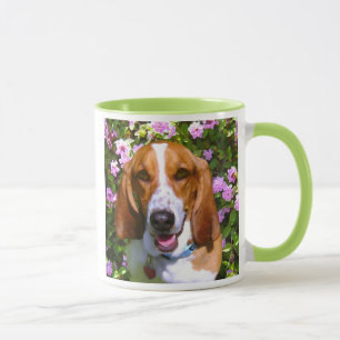 Caneca Basset Hound feliz