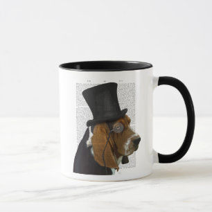 Caneca Basset Hound, Formal Hound e Hat
