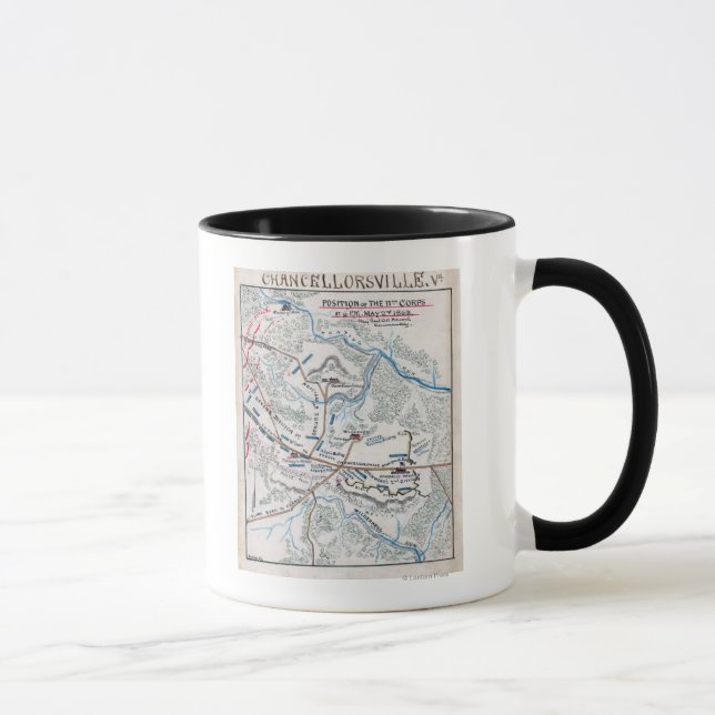 Caneca Batalha de Chancellorsville 3 (Direita)