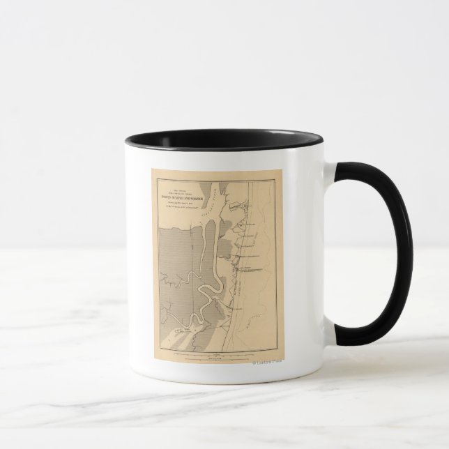 Caneca Batalha de Fort Sumter - Guerra Civil Panorâmica 2 (Direita)
