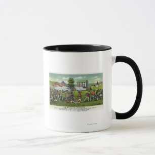 Caneca Batalha de Lexington Scene