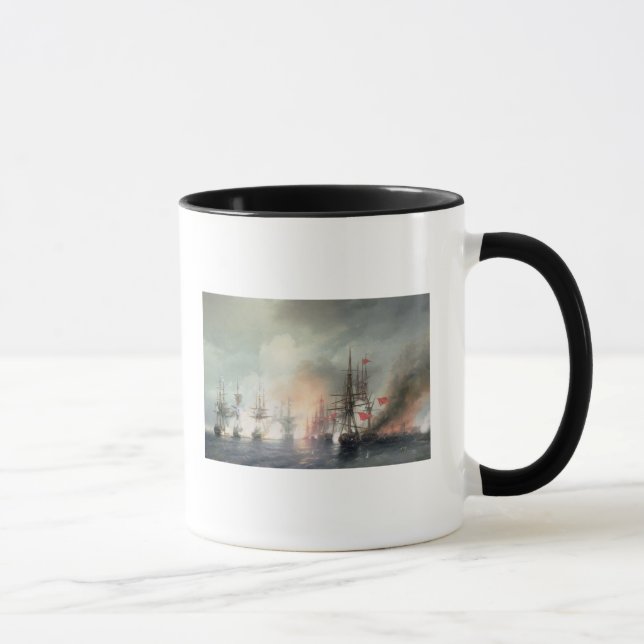 Caneca Batalha de mar Russo-Turca de Sinop (Direita)