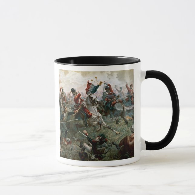 Caneca Batalha de Waterloo, o 18 de junho de 1815, 1898 (Direita)