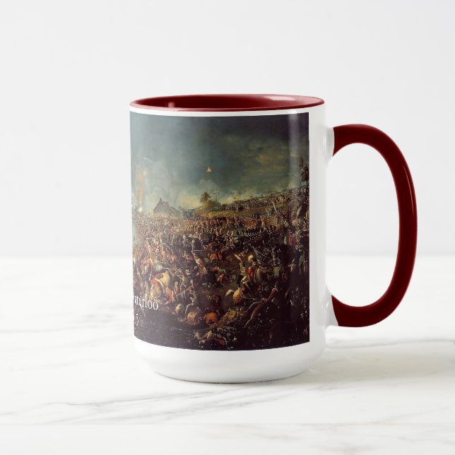Caneca Batalha de Waterloo por William Sadler (Direita)