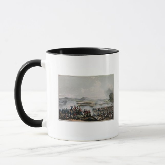 Caneca Batalha Talavera, gravado por Thomas Sutherland (Esquerda)