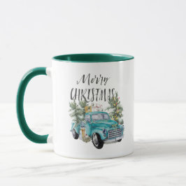 Caneca Batata de Natal Russo Blue Farmhouse
