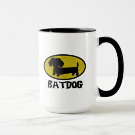 Caneca Batdog Wiener Coffee Tea Mug