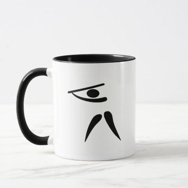 Caneca Bateria de Baseball em Equipe (Esquerda)