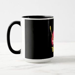 Caneca Baterista com Baquetas