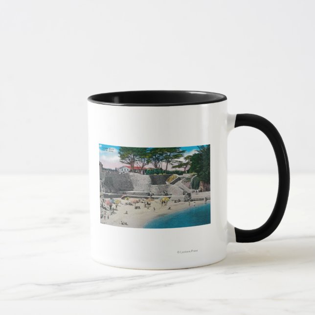 Caneca Bathing Beach no Pacífico Grove (Direita)