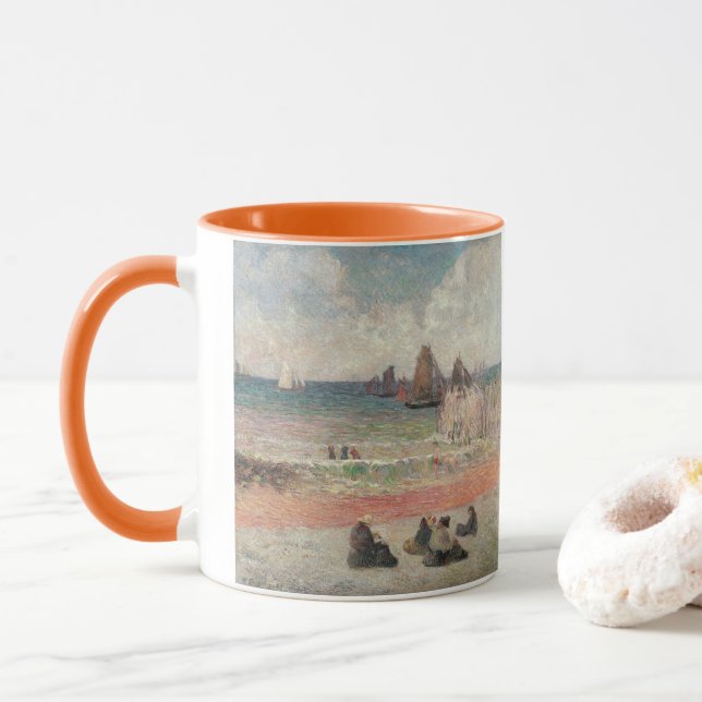 Caneca Bathing Dieppe de Paul Gauguin (Com Donut)