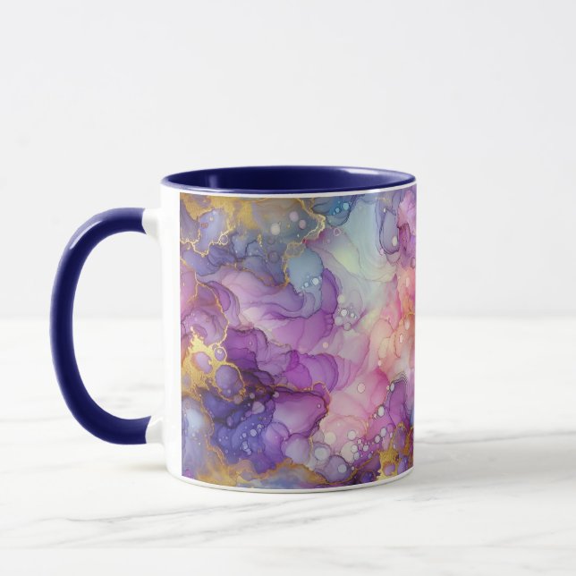 Caneca Batida Lavanda Marble (Esquerda)