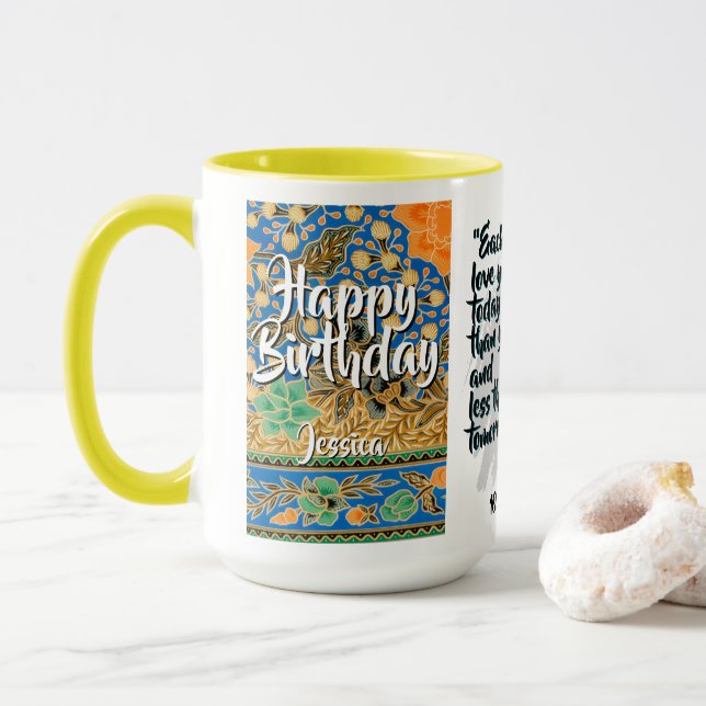 Caneca Batik Combo Mug CM03-01 Gemini (Com Donut)