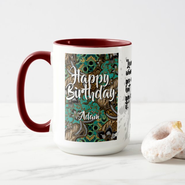 Caneca Batik Combo Mug CM06-01 Virgo (Com Donut)
