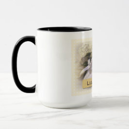 Caneca Batismo de Bebê Neutro, Nome Personalizável, Liam