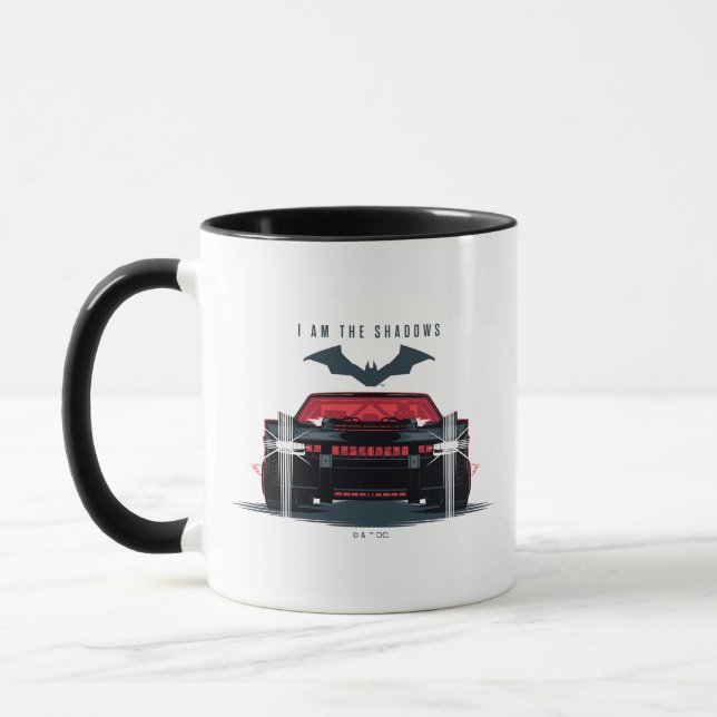 Caneca Batman Batmobile - Eu Sou As Sombras (Esquerda)